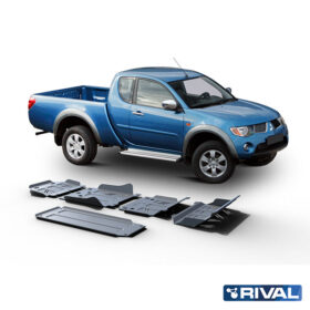 Ποδιά Προστασίας Rival για Mitsubishi L200 & Pajero Sport