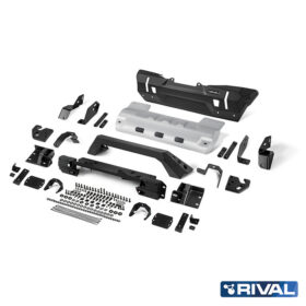 Προφυλακτήρας Αλουμινίου Rival για Jeep Wrangler 2007-2021 & Gladiator