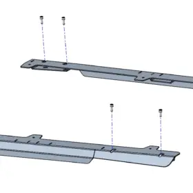 Roof Rack Mounting-Kit, Dacia Duster '24 on, Dacia Bigster